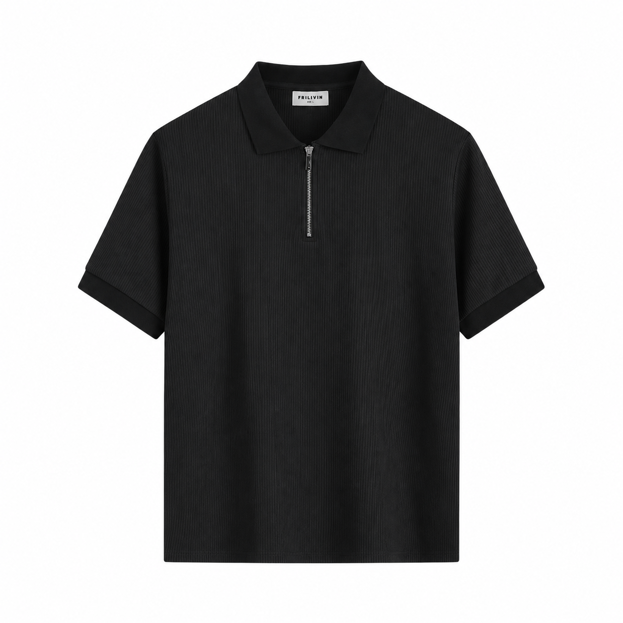 Polo with Zipper