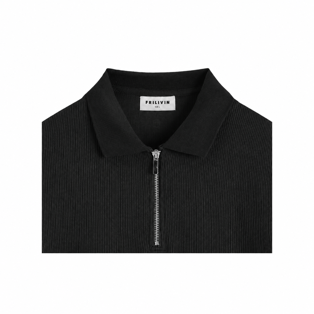 Polo with Zipper